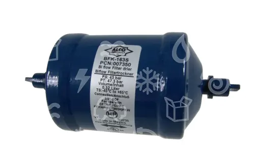 filtrdehydrátor ALCO obousměrný BFK-163S, pájecí 3/8